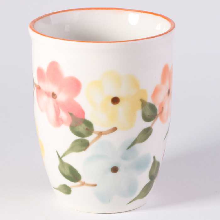 لیوان طرح بهار گل ها بسته 6 عددی