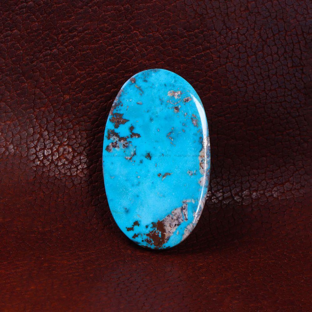 نگین فیروزه شجری کد 14479 - جواهری مشاهیر