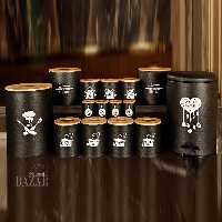 سرویس آشپزخانه بی وی کی درب چوبی طرح chef کد 853261