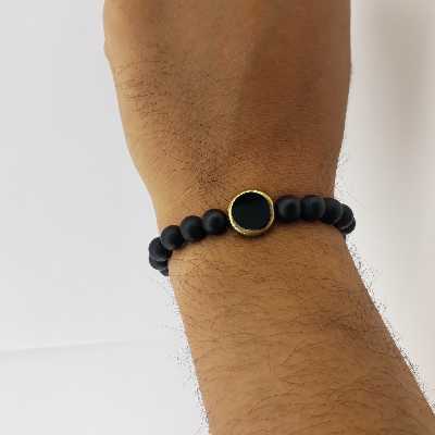 دستبند مدل چشم حدید کد01