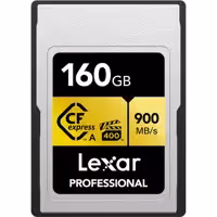 رم لکسار 160 گیگ Lexar 160GB Professional CFexpress Type A Card GOLD Series