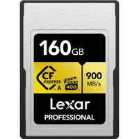 رم لکسار 160 گیگ Lexar 160GB Professional CFexpress Type A Card GOLD Series