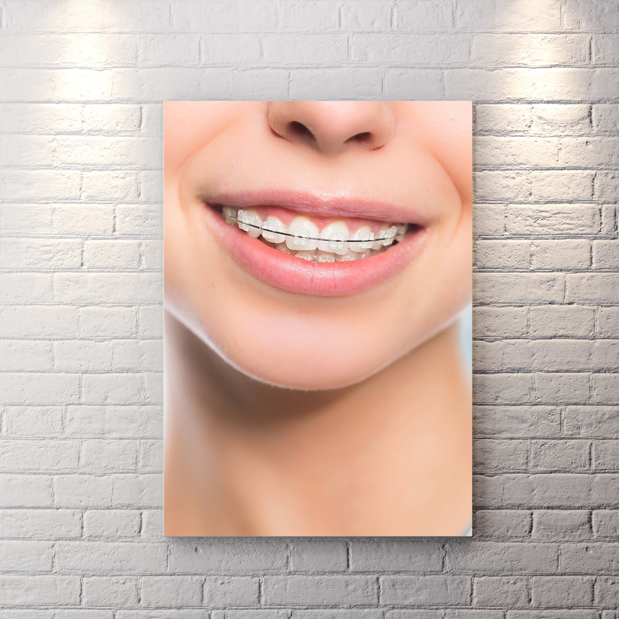 تابلو شاسی دندانپزشکی طرح لبخند زیبا BAs-9713