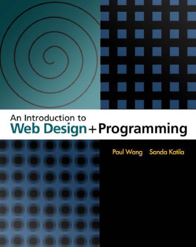 خرید و دانلود نسخه کامل کتاب An Introduction to Web Design and Programming