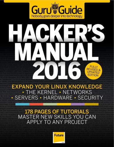 خرید و دانلود نسخه کامل کتاب The Hackers Manual 2016