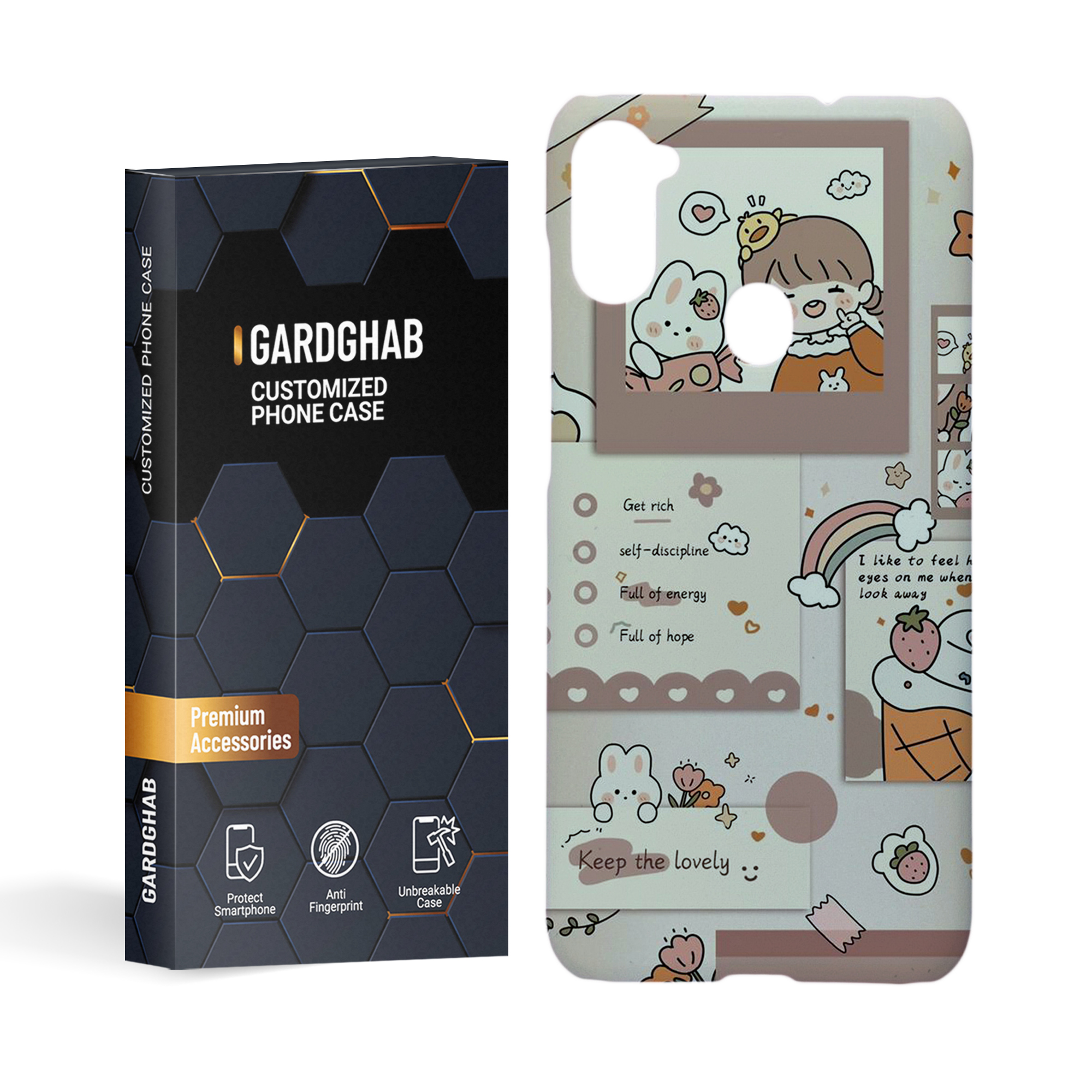    کاور گارد قاب مدل فانتزی مناسب برای گوشی موبایل سامسونگ galaxy a11