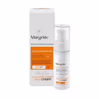 کرم ضد آفتاب بژ روشن مارگریت مناسب پوست چرب SPF50 حجم 50mL