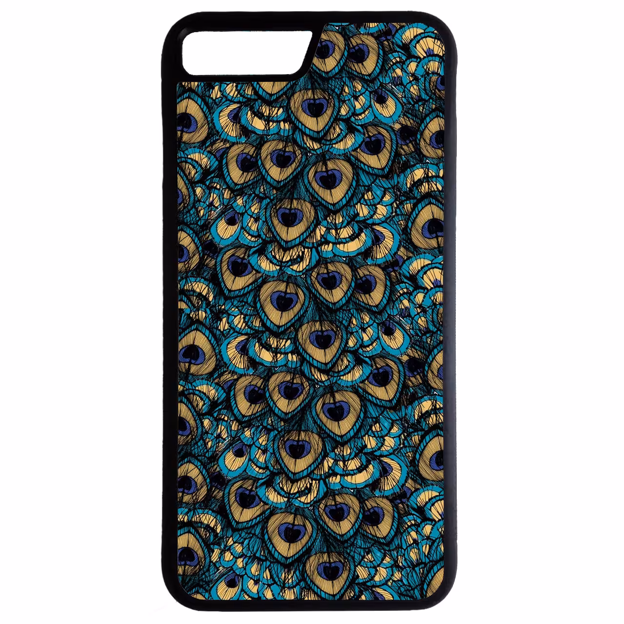 کاور طرح طاووس کد 11053952 مناسب برای گوشی موبایل اپل iphone 7 plus/8 plus