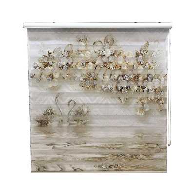 پرده زبرا مدل TD-28 سایز 80x150 سانتی‌ متر