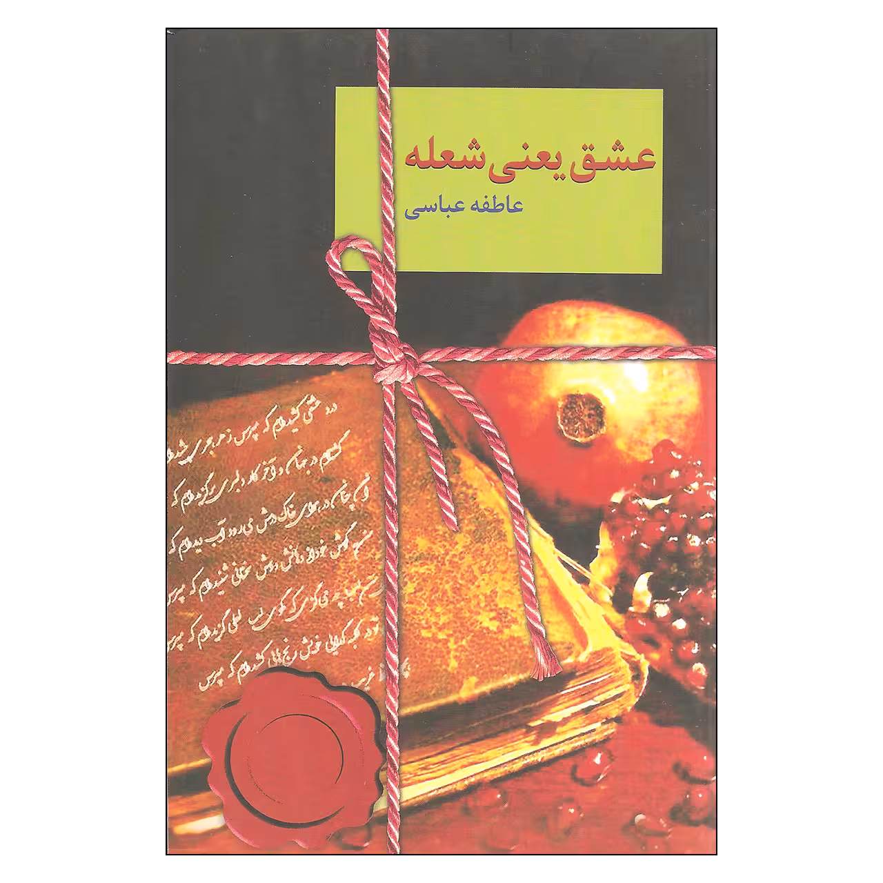 کتاب عشق یعنی شعله اثر عاطفه عباسی نشر سخن