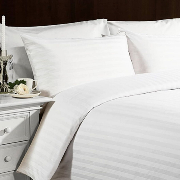 سرویس ملحفه مل رز مدل هیلتون یک نفره 2 تکه