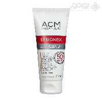 ضد آفتاب مات کننده ای سی ام SEBIONEX حاوی SPF50 حجم 40 میل