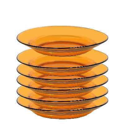 بشقاب خورش خوری دورالکس مدل 3003 بسته 6 عددی