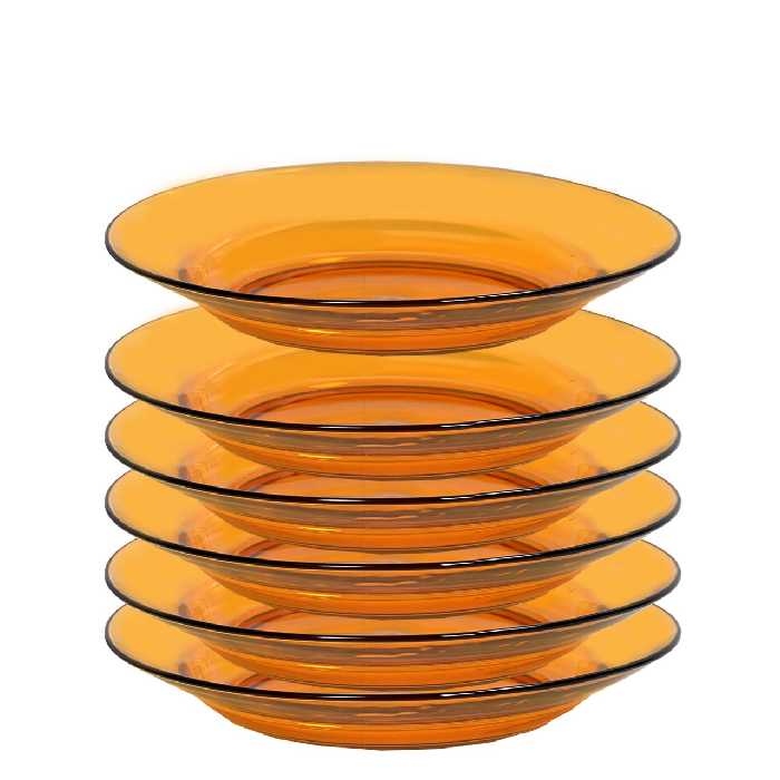 بشقاب خورش خوری دورالکس مدل 3003 بسته 6 عددی