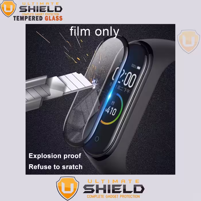 محافظ صفحه نمایش نانو آلتیمیت شیلد مدل NUL مناسب برای ساعت هوشمند شیایومی Mi Band 4