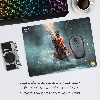 ماوس پد هومرو مدل A6427 طرح بازی Battlefield