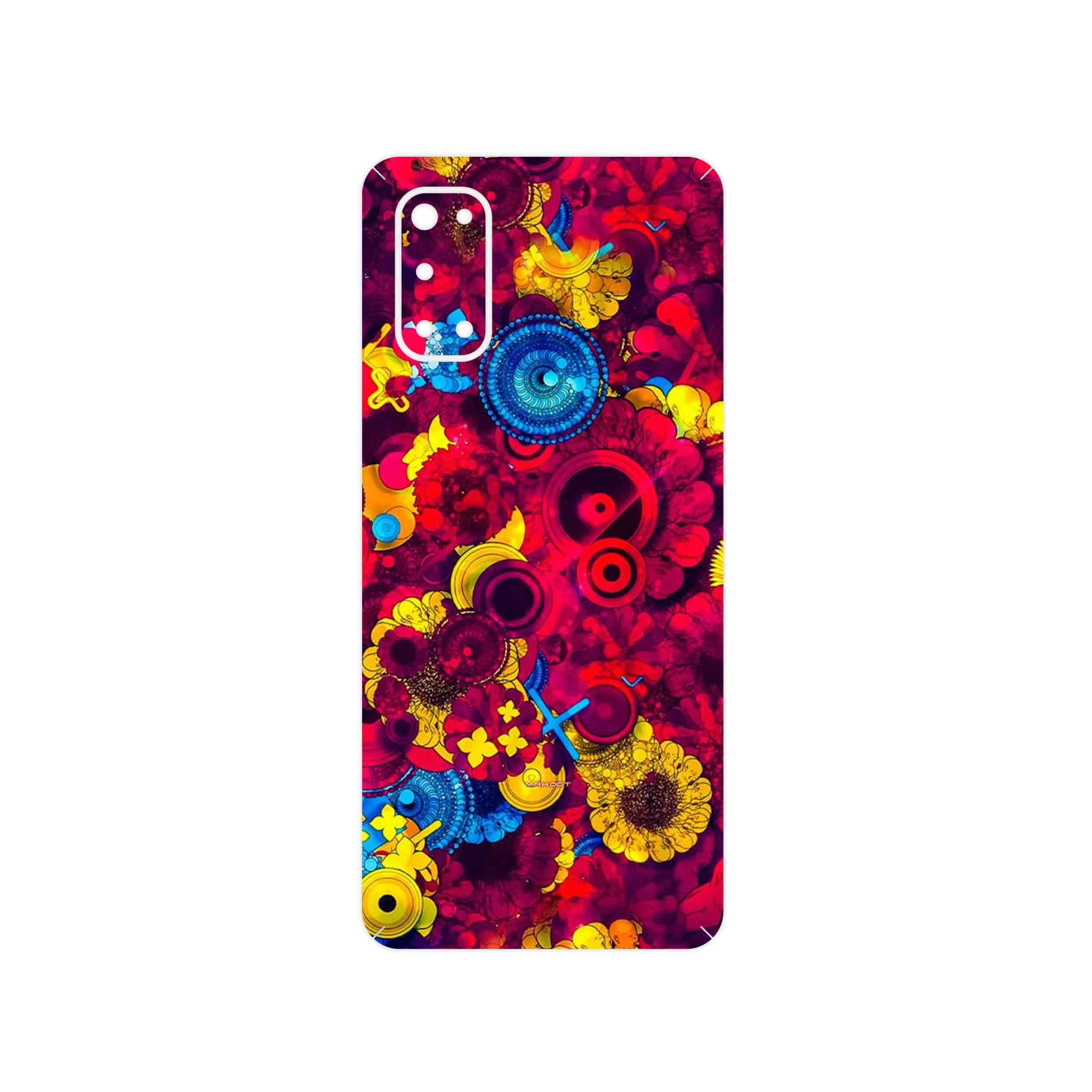 برچسب پوششی ماهوت مدل Vector Flower Garden Digital Art مناسب برای گوشی موبایل ریلمی 7 Pro