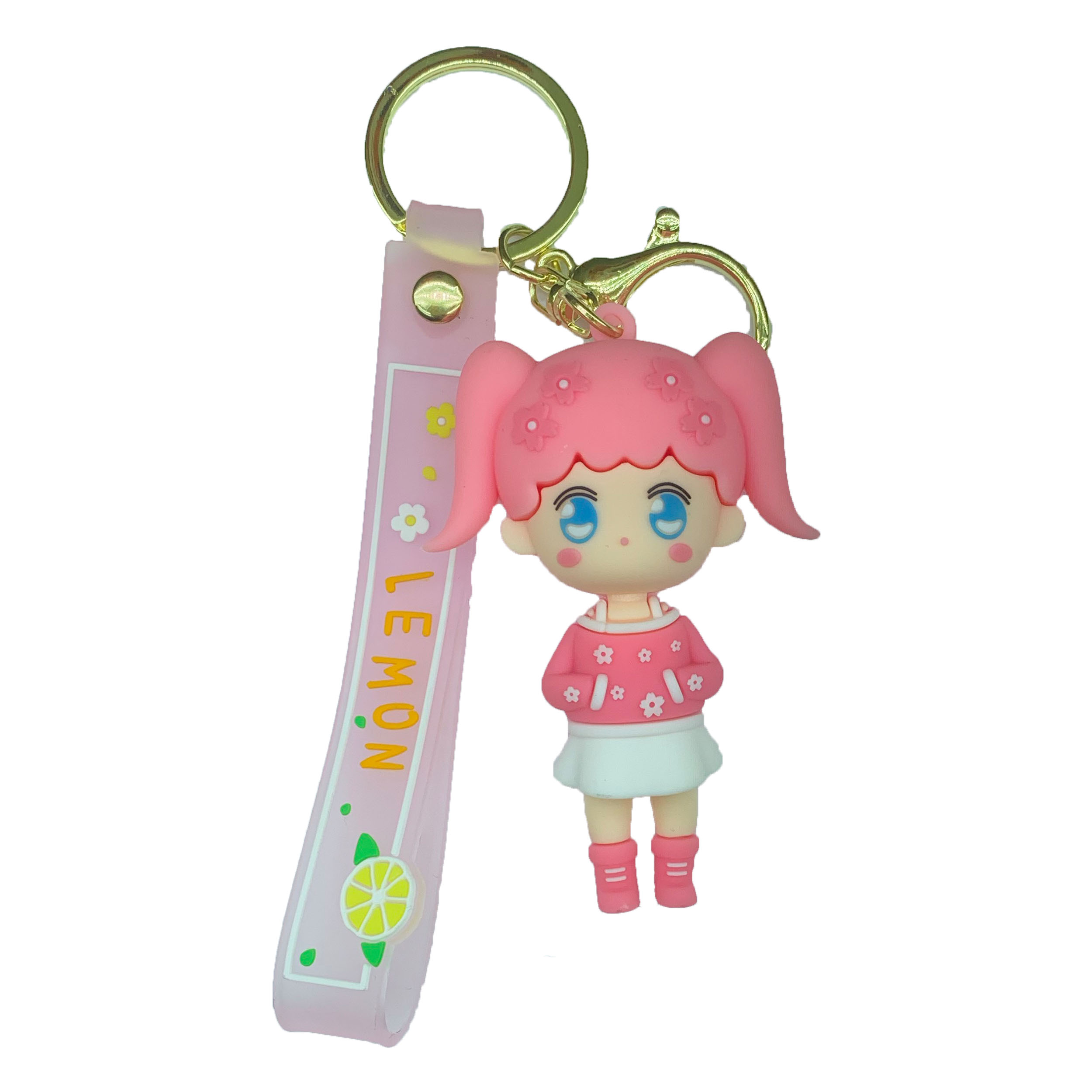 جاکلیدی مدل سیلیکونی طرح دختر