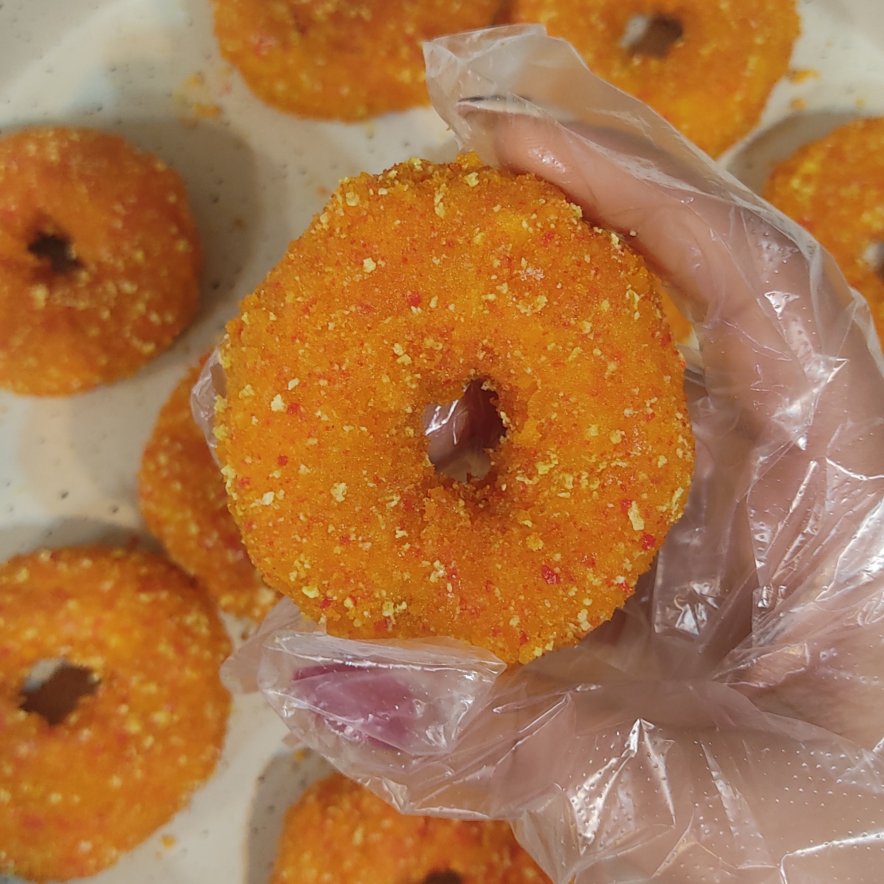 فینگرفود دونات مرغ 