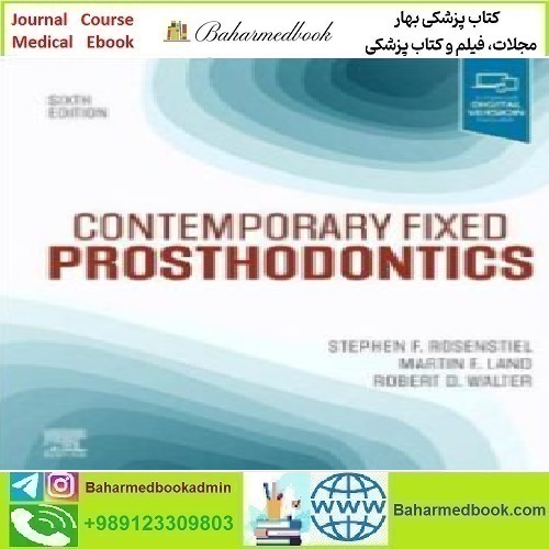 Contemporary Fixed Prosthodontics 2023 TRUE PDF price 1€ - کتاب پزشکی بهار
