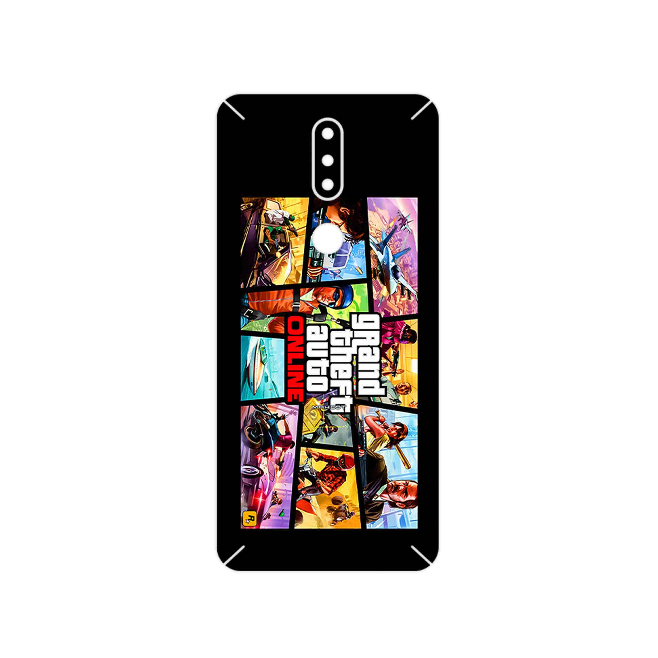 برچسب پوششی ماهوت مدل GTA Online Game Series مناسب برای گوشی موبایل نوکیا 2.4