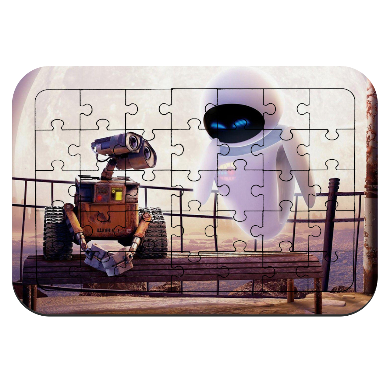  پازل 35 تکه طرح انیمیشن WALL-E مدل NI1414 