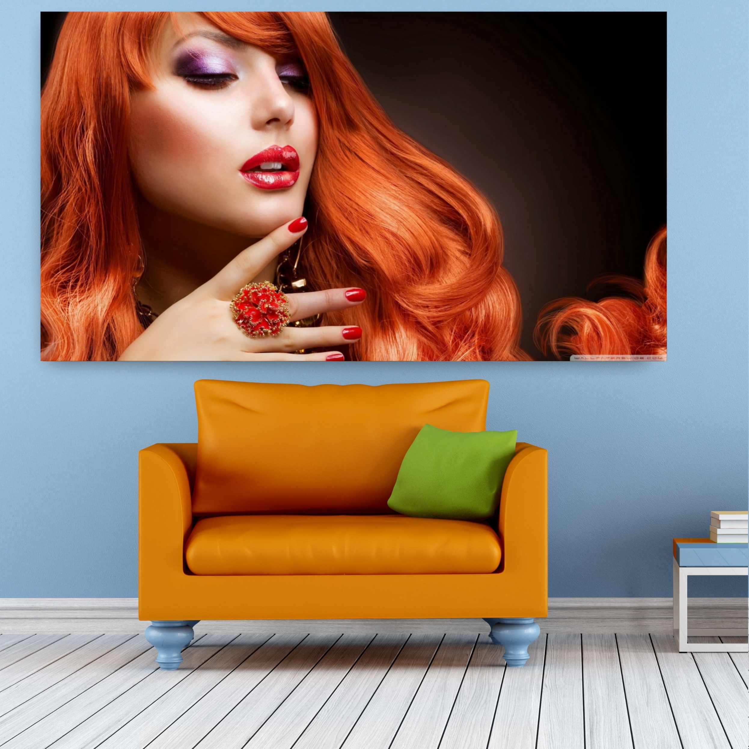 تابلو شاسی طرح آرایشگاه زنانه مدل SDT2913