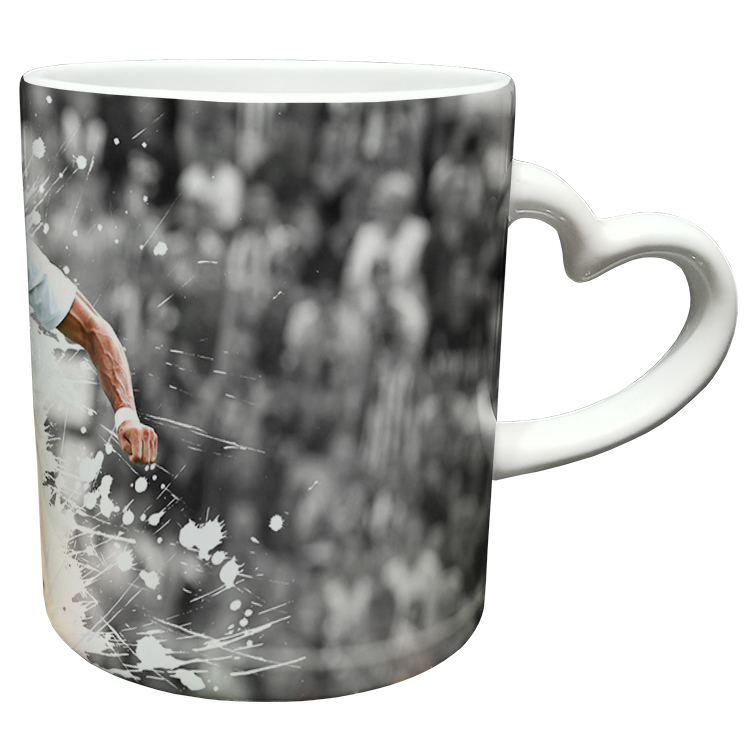 ماگ مدل دسته قلبی طرح رونالدو کد 281