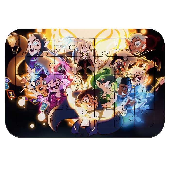 پازل 35 تکه طرح انیمیشن خانه جغد کد NI2276