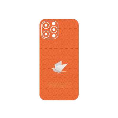 برچسب پوششی ماهوت مدل Minimalist origami bird مناسب برای گوشی موبایل اپل iPhone 12 Pro Max