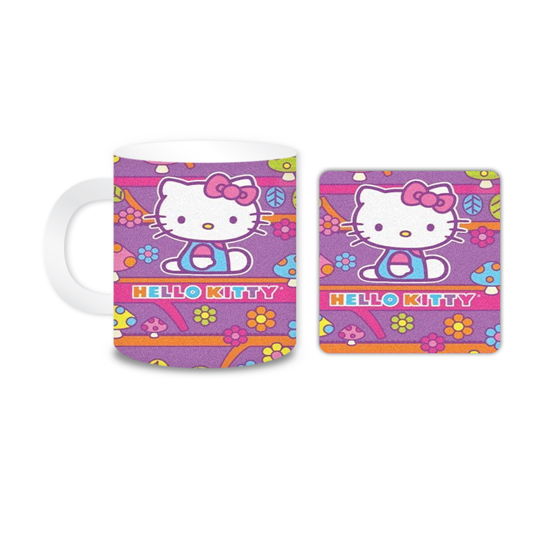 ماگ مدل کیتی کد 1573 به همراه زیر لیوانی