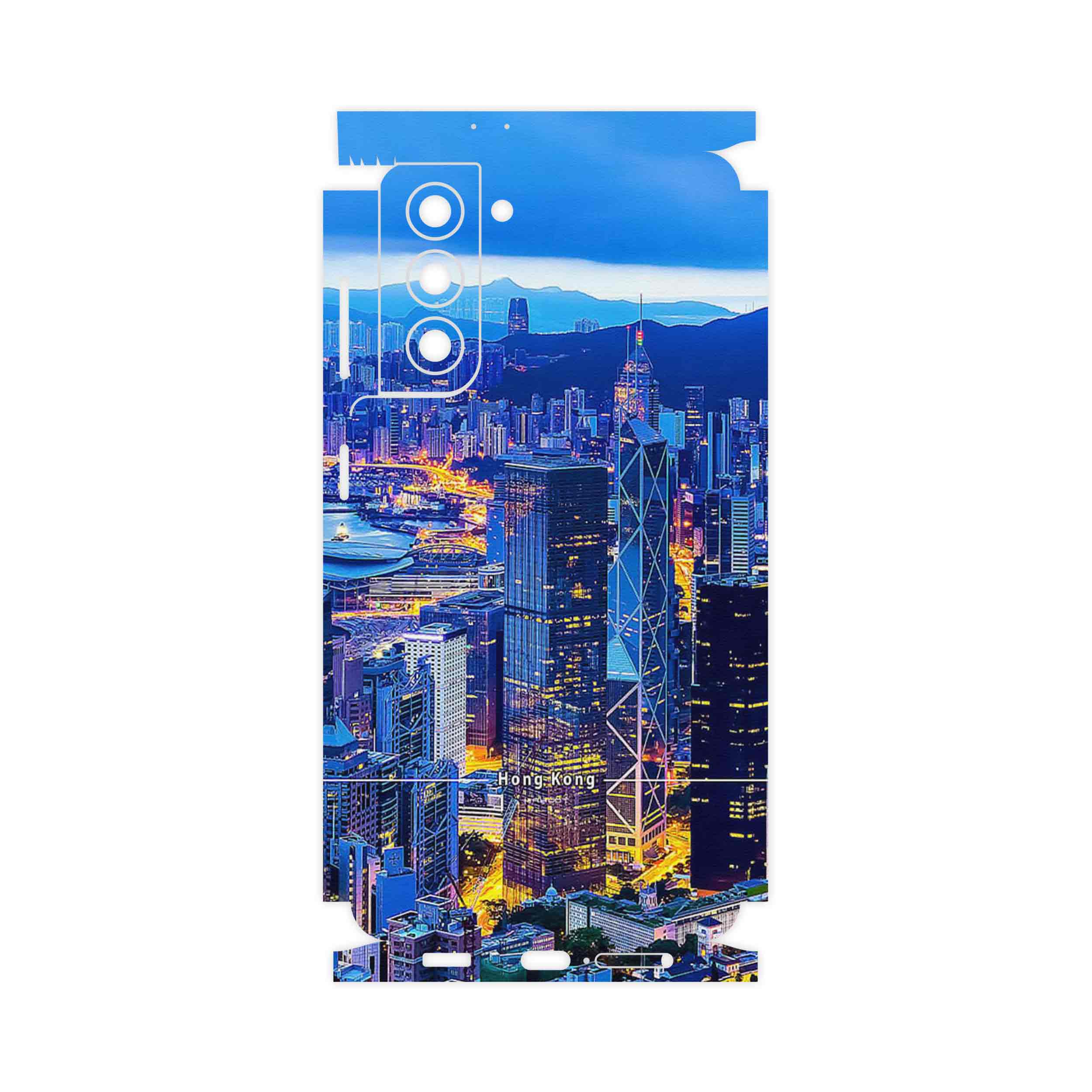 برچسب پوششی ماهوت مدل Hong Kong City-FullSkin مناسب برای گوشی موبایل سامسونگ Galaxy S21 5G