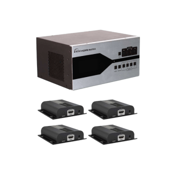 سوییچ ماتریکس مدولار 4 در 4 HDMI لنکنگ LENKENG LKV4x4 HDbitT