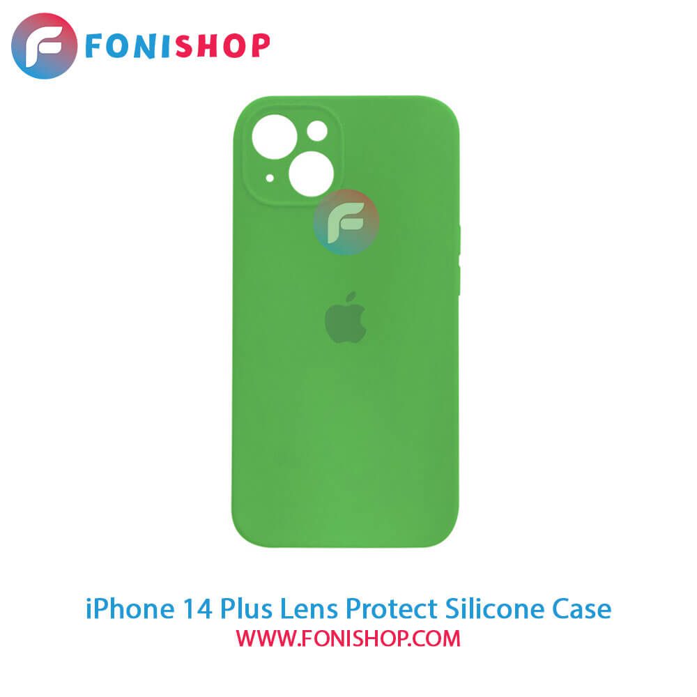قاب سیلیکونی محافظ لنزدار آیفون iPhone 14 Plus