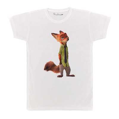 تی شرت بچگانه پرمانه طرح زوتوپیا کد pmt.5736