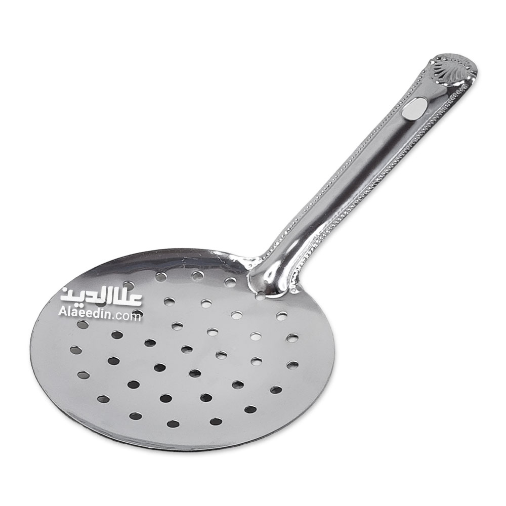 کفگیر استیل سایز بزرگ ضخیم رستورانی اعلا