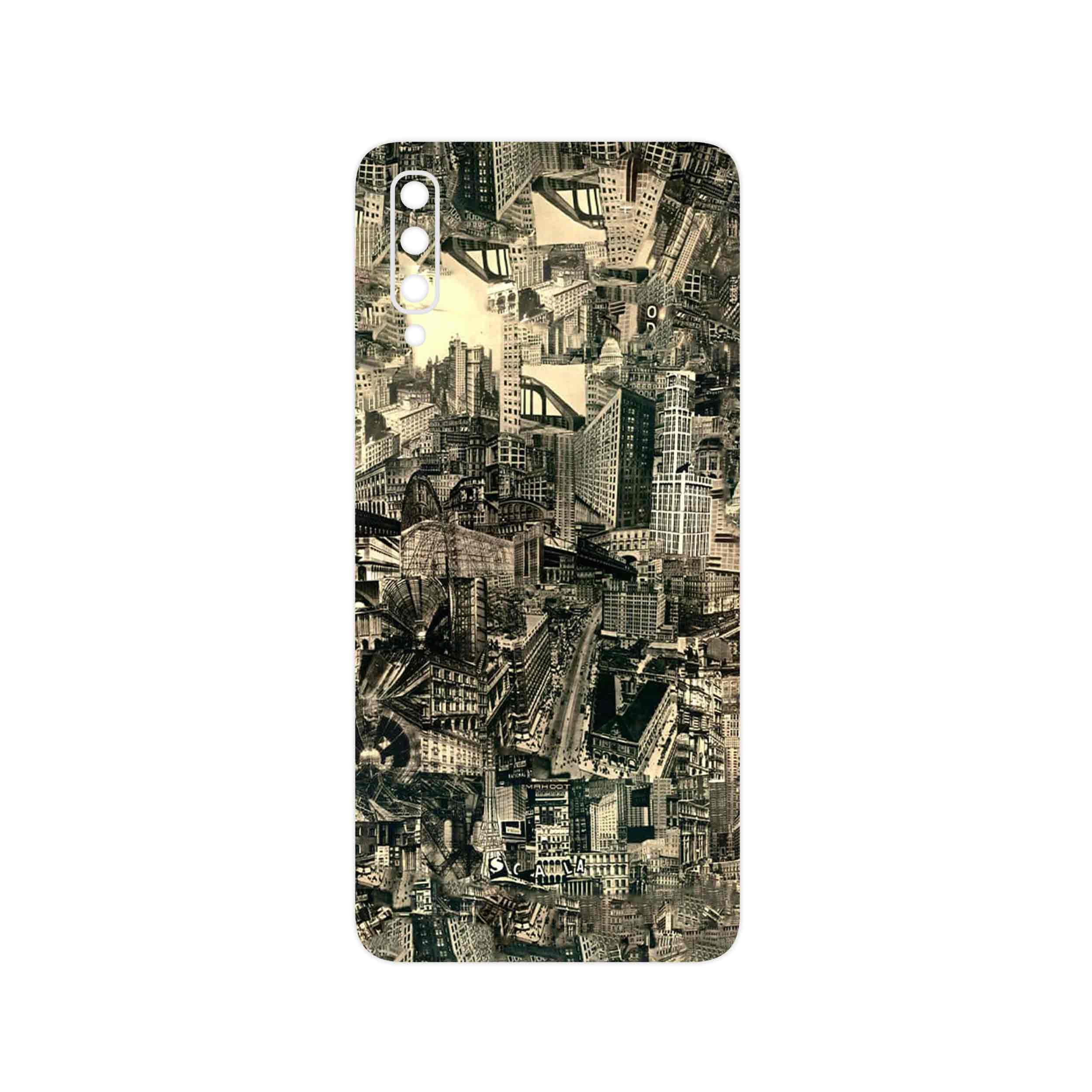 برچسب پوششی ماهوت مدل Collage of Skyscraper مناسب برای گوشی موبایل سامسونگ Galaxy A70