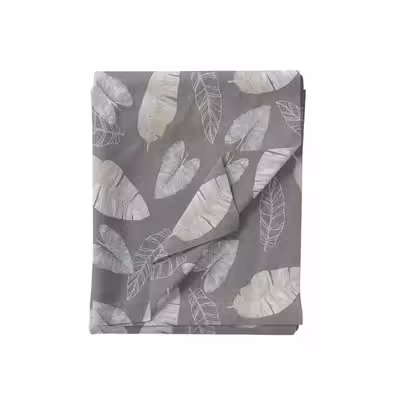 ملحفه مدل کشدار طرح برگ سایز 140 x240 سانتی متر