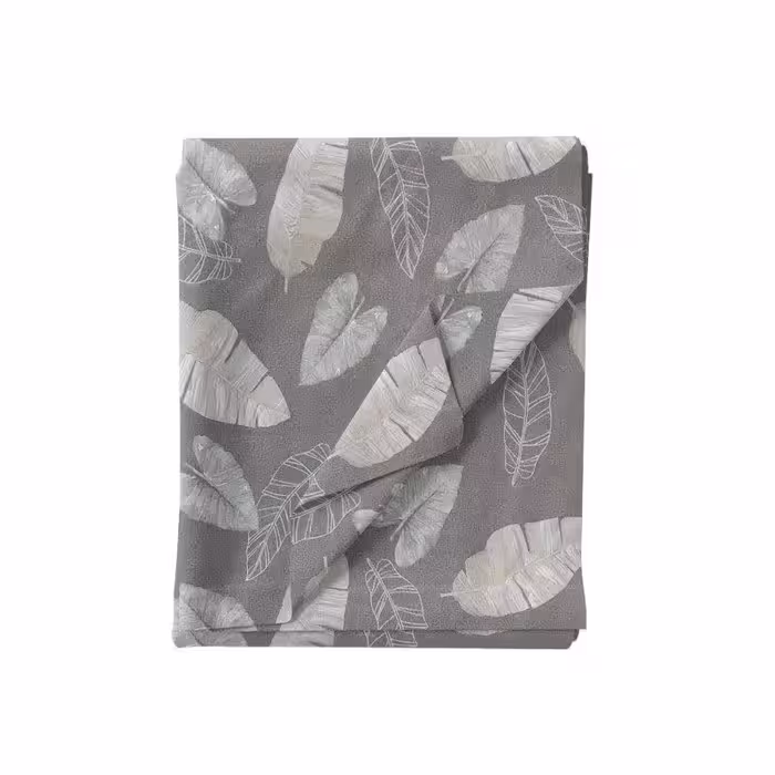 ملحفه مدل کشدار طرح برگ سایز 140 x240 سانتی متر
