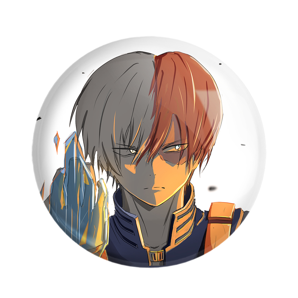 پیکسل خندالو مدل شوتو تودوروکی انیمه آکادمی قهرمان من کد 16162