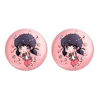 پیکسل خندالو مدل دختر کفشدوزکی کد 3465 به همراه مگنت