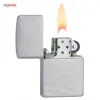 فندک زیپو مدل Reg Satin Chrome کد 205