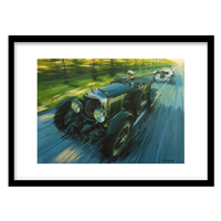 قیمت و خرید تابلو دکوراتیو مدل نقاشی خودرو کلاسیک کد 0997