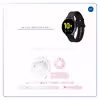 برچسب ماهوت طرح Blanco-Pink-Marble مناسب برای ساعت هوشمند سامسونگ Galaxy Watch Active 2 44mm
