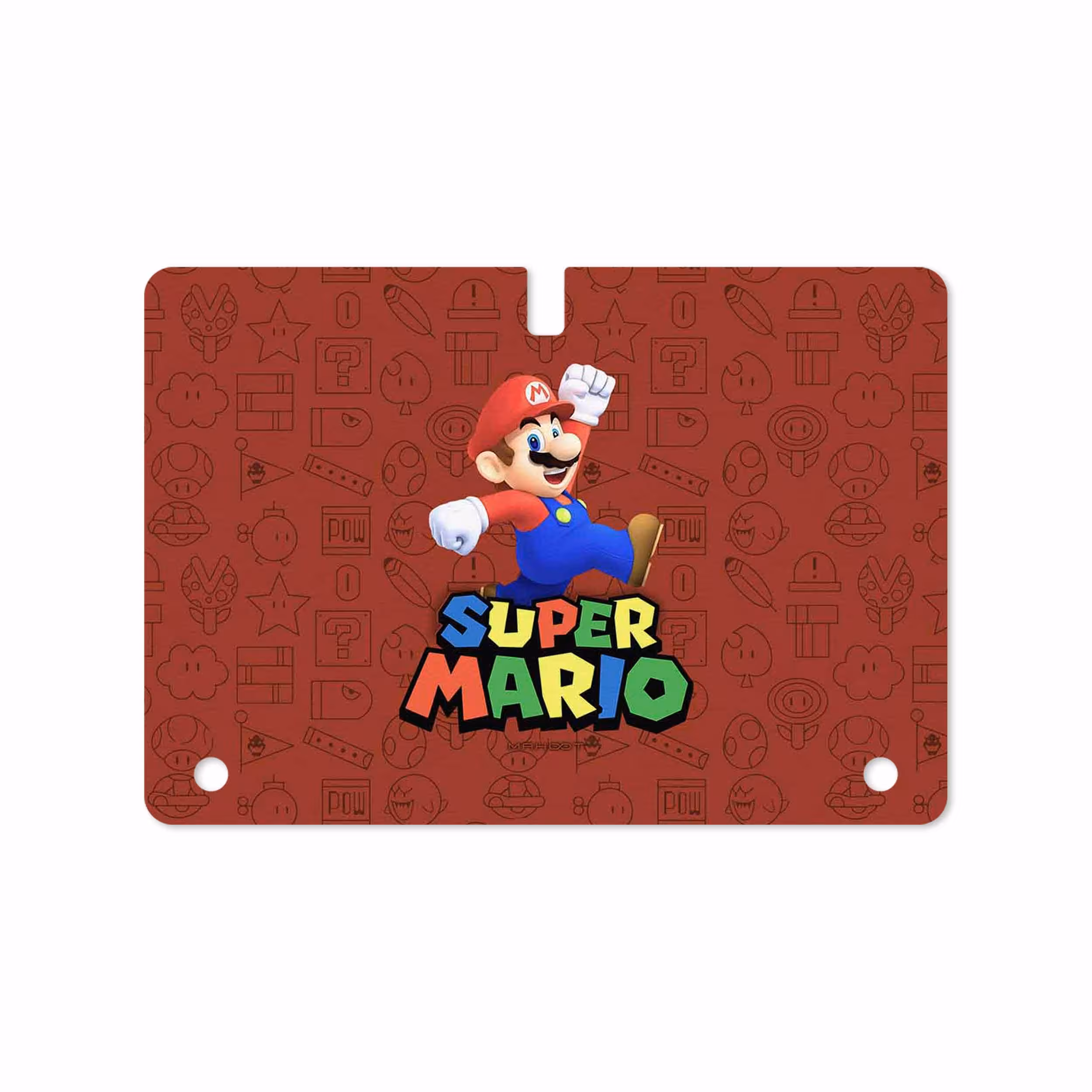 برچسب پوششی ماهوت مدل Super-Mario-Game مناسب برای تبلت سامسونگ Galaxy Tab S 10.5 2014 T800