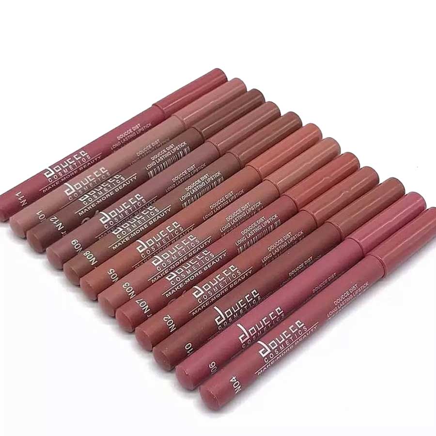 رژلب مدادی دوسه DOUCCE پک 12 تایی