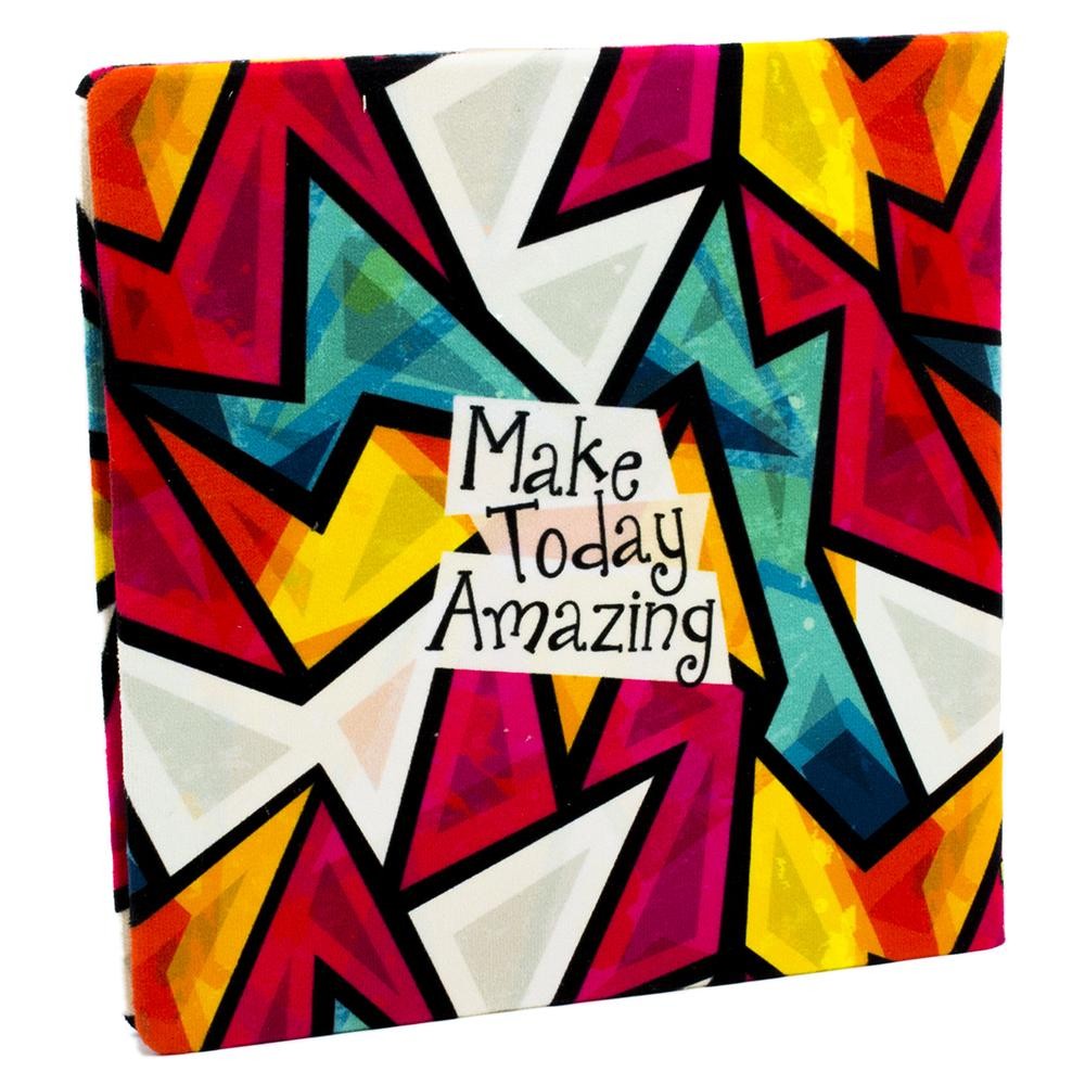 دفتر مربع خط دار Make today Amazing