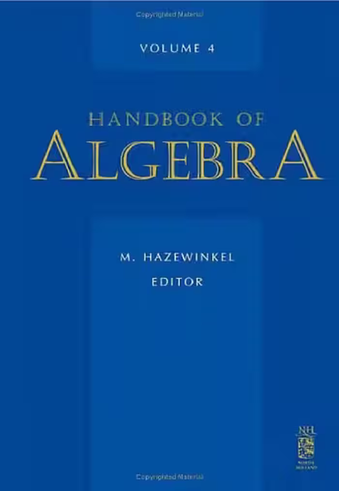 خرید و دانلود نسخه کامل کتاب Handbook of algebra