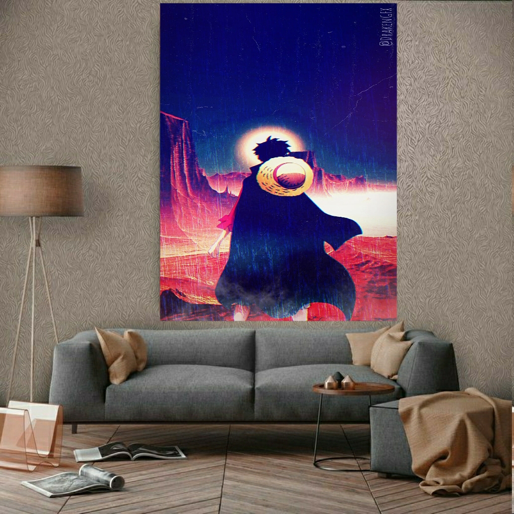 تابلو بوم طرح انیمه وان پیس مدل SDB254