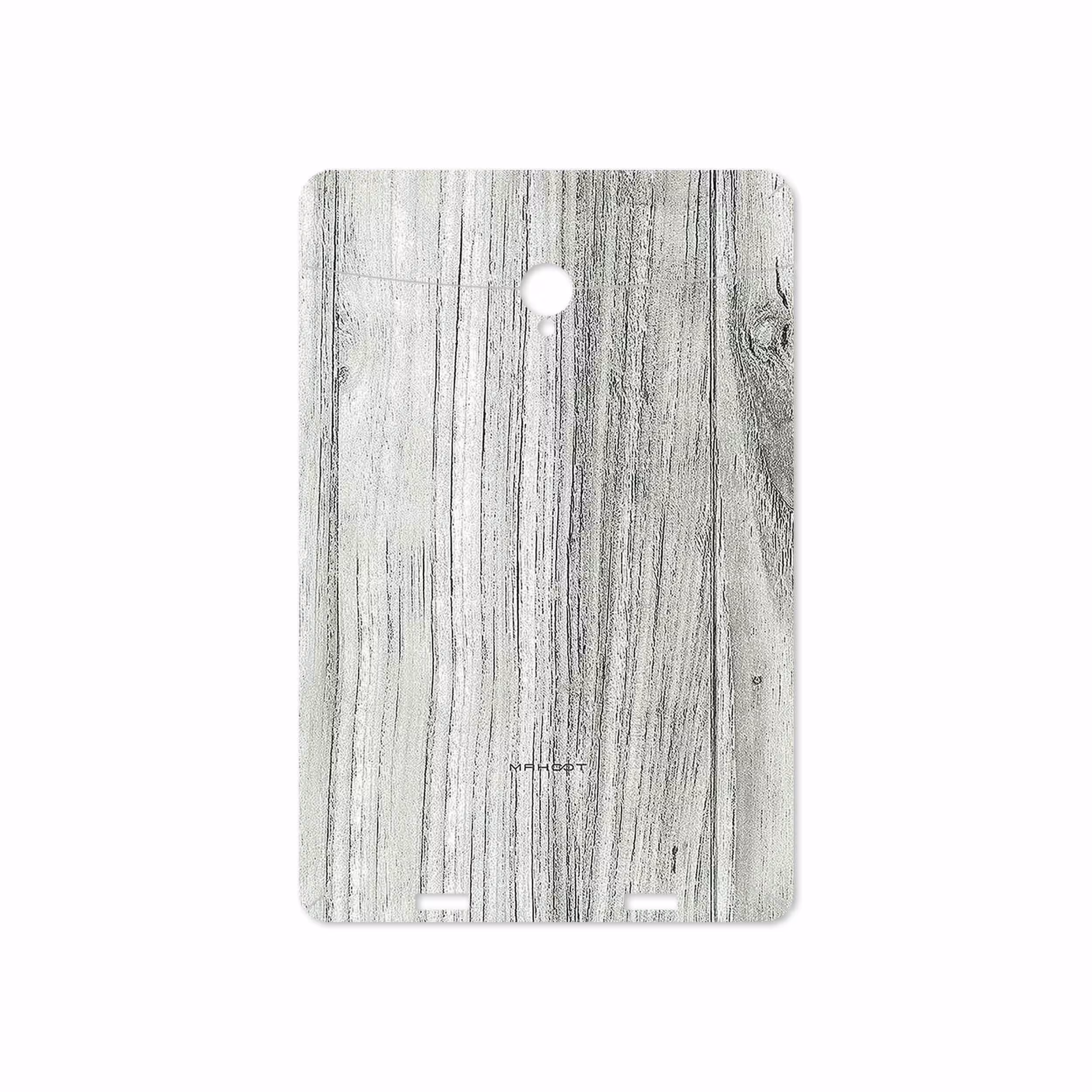 برچسب پوششی ماهوت مدل White Wood مناسب برای تبلت وریکو Unipad
